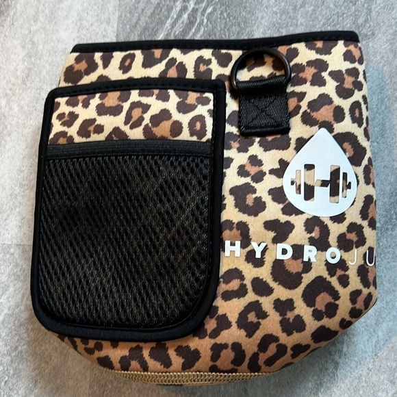 NWT Coral Jug & Leopard Hydrojug insulated sleeve brown and black - Picture 3 of 8